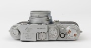 LEITZ: Leica Model IIIf Red Dial Dummy (Atrappe) [#10621A], 1952, fitted with dummy Elmar f2.8 50mm lens - 4