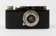 LEITZ: Leica Model II Black English on Base [#91334], 1932, with Elmar f3.5 50mm lens [#98348] - 2