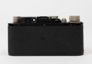 LEITZ: Leica Model II Black English on Base [#91334], 1932, with Elmar f3.5 50mm lens [#98348] - 3