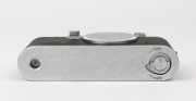 LEITZ: Leica Model IIIc Luftwaffe Eigentum [#381458] with Fl. No. 38079 on top plate, Luftwaffe insignia on rear of top plate has been removed. Aluminium body cap present. - 5