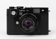 LEITZ: Leica Model CL 50th Anniversary [#1401356], 1975, with Summicron-C f2 40mm lens [#2564674] - 2
