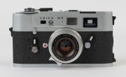 LEITZ: Leica Model M5 50th Anniversary in silver chrome [#1356077], 1975, with a Leitz Canada Summicron f2 35mm lens [#2222273]. Only 1750 units produced. - 2