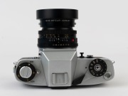 LEITZ: Leica Model Leicaflex SL Chrome [#1343368], 1973, with Summircron-R f2 50mm lens [#25227657], a Leitz 12564 lens hood and a Leitz 14160 lens ring - 4