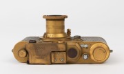 LEITZ: Leica III "Gold" Replica in snakeskin leatherette [#192179], circa 1930s, with Elmar f3.5 50mm [#460381] - 4