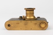 LEITZ: Leica III "Gold" Replica in snakeskin leatherette [#192179], circa 1930s, with Elmar f3.5 50mm [#460381] - 5