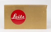 LEITZ Canada: Leica M4-2 Gold Plated Special Edition [#1528598], 1979, limited edition of 1000 to commemorate the birth of Oskar Barnack, with black and gold plate Summilux f4 50mm lens [#2980853]. The camera numbered 100-0573 on top plate. Original box i - 6