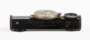 LEITZ: FOKOS black and nickel rangefinder scaled in meters, circa 1930s, engraved "Progress Photos, Melbourne, 7", in original box - 4