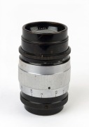 LEITZ: Hektor&nbsp;73mm f1.9 black and nickel lens [#235016] HEKON, with rear metal cap. - 3