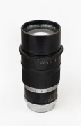LEITZ: Telyt&nbsp;200mm f4.5 lens {1072850], 1953, OTPLO; (scale in feet), with rear metal cap