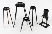 LEITZ: Group of five Leitz setting devices, one fitted with Elmar&nbsp;50mm f3.5 lens [#909240], 1951