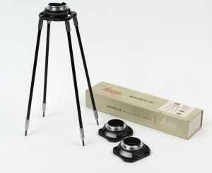 LEITZ: BOOWU-M copy stand with close up attachments in original box