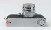 Canon Model&nbsp;&nbsp;IIIA&nbsp;rangefinder camera, 1951-53 [#86309], with Canon f1.8 50mm lens [#90225] with metal lens cap. - 5