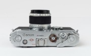 Canon rangefinder camera Model VL-2, <E.P> 1958 [#538884] with Canon 50mm f1.8 lens [240563]. - 4