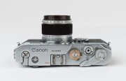Canon rangefinder camera Model VL, 1958 [#566360] with Canon 50mm F1.8 lens [#227111]. - 4