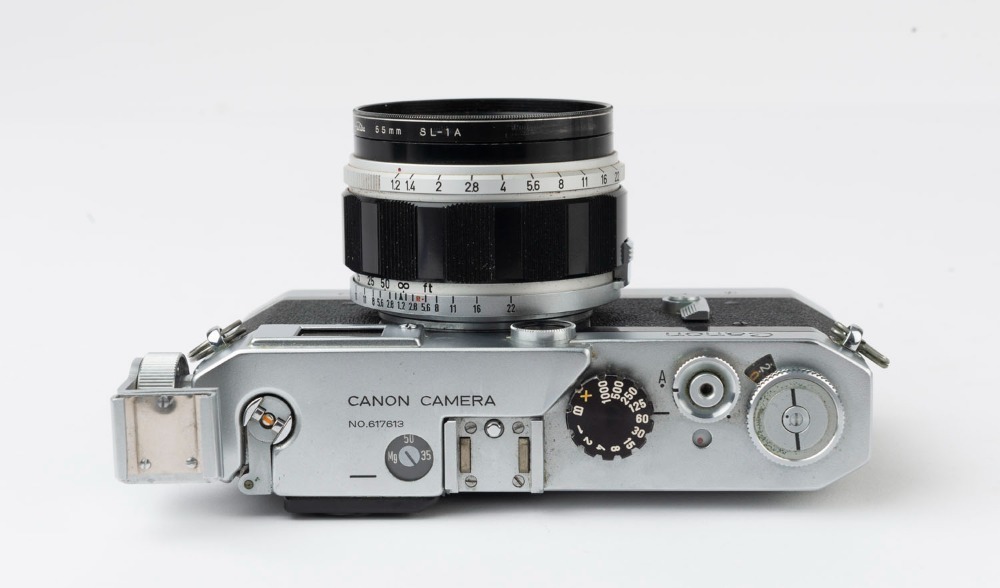 Canon rangefinder camera Model VI-T, 1958 [#617613] with Canon 50mm f1.2  lens [#