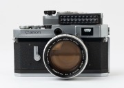 Canon VI-L <E.P> rangefinder camera, 1960 [#614602] with Canon 50mm f1.2 lens [#48934] and Canon Exposure Meter. - 2