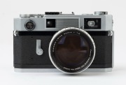 Canon 7sZ rangefinder camera, 1968 [#120793], with Canon 50mm f1.2 lens [#33645].&nbsp;Fewer than 4000 units were produced. - 2