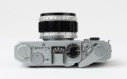 Canon 7sZ rangefinder camera, 1968 [#120793], with Canon 50mm f1.2 lens [#33645].&nbsp;Fewer than 4000 units were produced. - 4