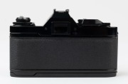 Canon AV-1 SLR camera body, 1979 [#923728] with black finish. - 3