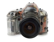 Canon EOS Transparent body camera with interchangeable Canon Zoom EF 28-80mm f3.5 - 5.6 lens. - 2