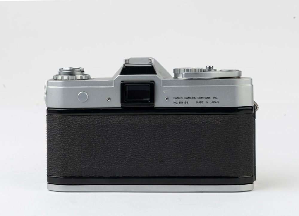 Canon Pellix QL SLR camera, 1966 [#154158] with Canon FL 50mm f1.4