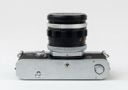 Canon Pellix QL SLR camera, 1966 [#154158] with Canon FL 50mm f1.4 lens [#284852] and metal lens cap. - 5