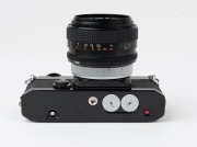 Canon EF SLR camera, 1973 [#295211] with Canon FD 55mm f1.2 S.S.C. lens [#73931]. - 5