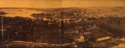 CHARLES BAYLISS (1850 - 1897), Six albumen paper panels from Bayliss' 11-panel panorama taken from the tower of the Sydney International Exhibition Building (Garden Palace) while it was still under construction in either 1878 or 1879 (the building burnt d - 5