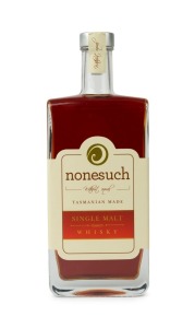 NONESUCH cask strength Tasmanian Single Malt Whisky, (500ml)