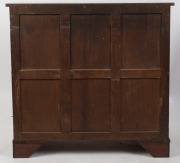 An important and early Colonial cedar chest of drawers, Hobart, Tasmanian origin, circa 1815-1825. A stunning and refined example inspired by the first period Hepplewhite style with five drawers, bracket feet and neat square form. Handsome Georgian propor - 7