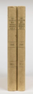 "Two Expeditions into Southern Australia 1828-31" Volumes 1 & 2 by Charles Sturt, facsimile editions published by the Public Library of South Australia (Adelaide, 1963), 219pp & 271pp hardbound respectively, each volume with a folding map and two colour p