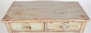 An antique Australian folk art pine chest of drawers with original painted finish, Barossa Valley, South Australia, 19th century, 87cm high, 94cm wide, 40cm deep - 2