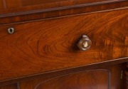 A Colonial&nbsp;Australian cedar&nbsp;secretaire bookcase with full turned columns, cock-beading, flame cedar panels, full cedar fitted interior and secondary timbers, New South Wales origin, circa 1855, 234cm high, 127cm wide,54cm deep - 2
