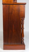 A Colonial&nbsp;Australian cedar&nbsp;secretaire bookcase with full turned columns, cock-beading, flame cedar panels, full cedar fitted interior and secondary timbers, New South Wales origin, circa 1855, 234cm high, 127cm wide,54cm deep - 5