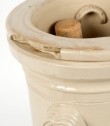 BENDIGO POTTERY water filter emblazoned "The Abbott Filter, Australian", with original insert and filtration rods, 19th century, 54cm high - 3