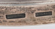 HORSERACING TROPHY: sterling silver trophy (missing lid) for 1952 Corowa Cup won by 'Atomic Light', stamped 'Australian Silver' on base,&nbsp;mounted on Tasmanian blackwood plinth; weight (ex plinth) 1.35kg. - 5