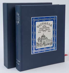 PAYNTING & GRANT, Victoria Illustrated, 1984, Blue cloth boards with title in silver on spine and pastedown on front board. In handsome slipcase. 532pp.