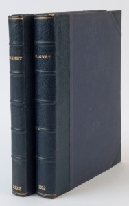 THE MAGNET MAGAZINE: 1932 editions in two uniformly bound volumes.