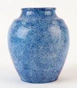 NEWTONE POTTERY hand-painted vase by DAISY MERTON, stamped "Newtone Pottery, Sydney, Hand Painted", 16.5cm high - 2