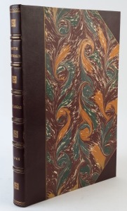 ANGAS, GEORGE FRENCH, South Australia Illustrated, Facsimile edition published by A. & A. Reed, 1967. [#457 of 1000]; Elephant folio, half leather with six raised bands, marbled boards; gilt ruled, decorated and text to spine, top edges gilt. with the tex