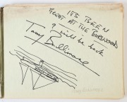 Burswood Hotel, Perth Visitors Book, circa 1992 - 96: The covers & many complete pages of the large format book (31 x 38.5cm page size). Signatures and dedications noted include&nbsp;Rod Marsh,&nbsp;Max Walker,&nbsp;Greg Norman,&nbsp;Rolf Harris,&nbsp;Harry Secombe,&nbsp;Billy Ray Cyr - 6