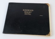 Burswood Hotel, Perth Visitors Book, circa 1992 - 96: The covers & many complete pages of the large format book (31 x 38.5cm page size). Signatures and dedications noted include&nbsp;Rod Marsh,&nbsp;Max Walker,&nbsp;Greg Norman,&nbsp;Rolf Harris,&nbsp;Harry Secombe,&nbsp;Billy Ray Cyr - 9