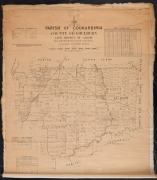 NEW SOUTH WALES: 1918 & 1921 land sub-division posters (Pleasant Hills, between Henty & Rand Railway Stations), together with contemporary parish maps for Munyabla, Milbrulong, Jerra Jerra, and Cookardinia, all in the districts of Wagga Wagga or Albury. A - 3