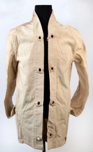 STRAIGHT JACKET, antique example from Gladesville Psychiatric Hospital in Sydney, 19th century, 85cm high