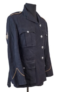 SOUTH AUSTRALIAN POLICE tunic with silvered finish buttons, 19th/20th century,