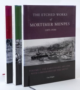 "The Etched Works of Mortimer Menpes 1855-1938", Vol 1, 2, 3, by Gary Morgan, [Sth Aust. 2012], limited edition 126/500 copies signed by the author. ISBN 978.0.9807130.2.2  