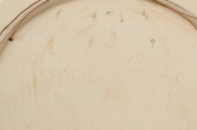 MARTIN BOYD pottery platter with South American peasant scene, incised "Martin Boyd", ​​​​​​​31.5cm diameter - 2