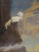 NORMAN LINDSAY (1879-1969), Pantera, watercolour on paper, signed lower left "Norman Lindsay", 35 x 27cm