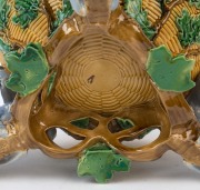 MINTON majolica "Dove" centrepiece bowl, circa 1870s, ​​​​​​​14cm high, 28cm wide - 2