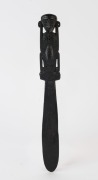 A figural lime spatula, carved wood, Huon Gulf, Papua New Guinea, ​​​​​​​33cm high